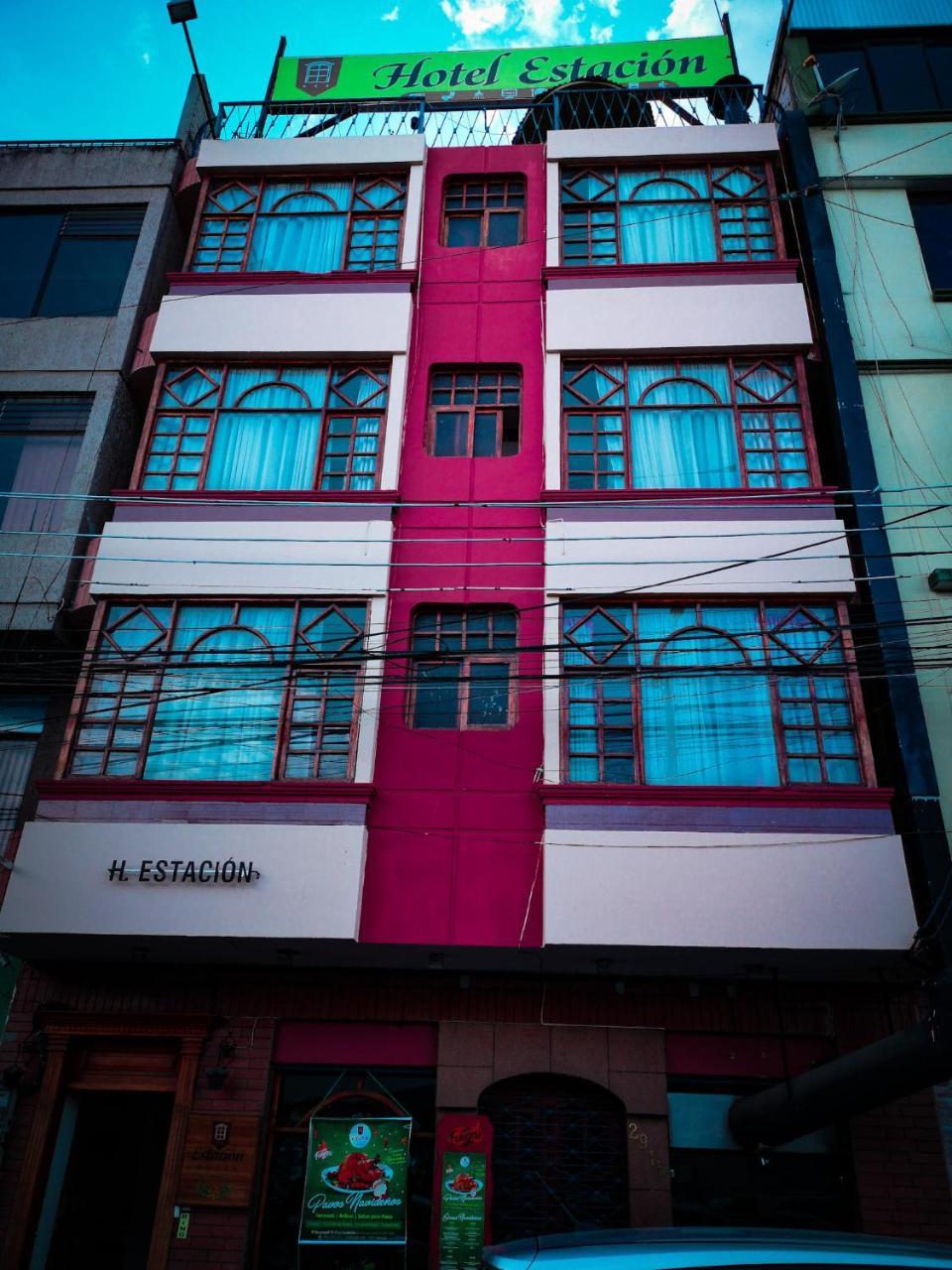 Hotel Estacion Riobamba Kültér fotó