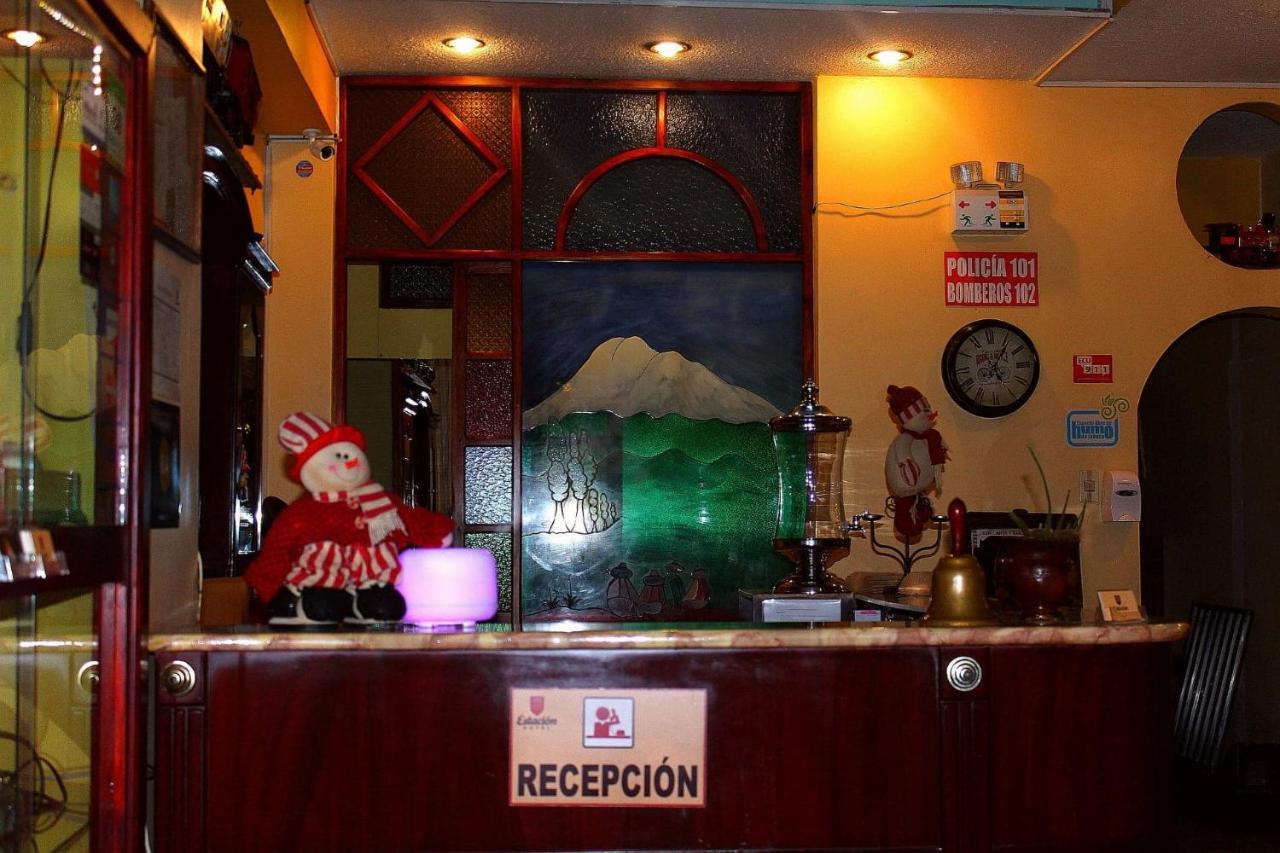 Hotel Estacion Riobamba Kültér fotó